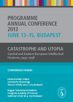 Conference: Catastrophe and Utopia