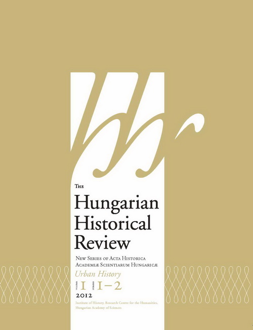  Premiere of the new journal: The Hungarian Historical Review