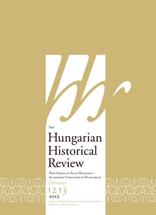 The Hungarian Historical Review Vol.2 Issue 3 has come out