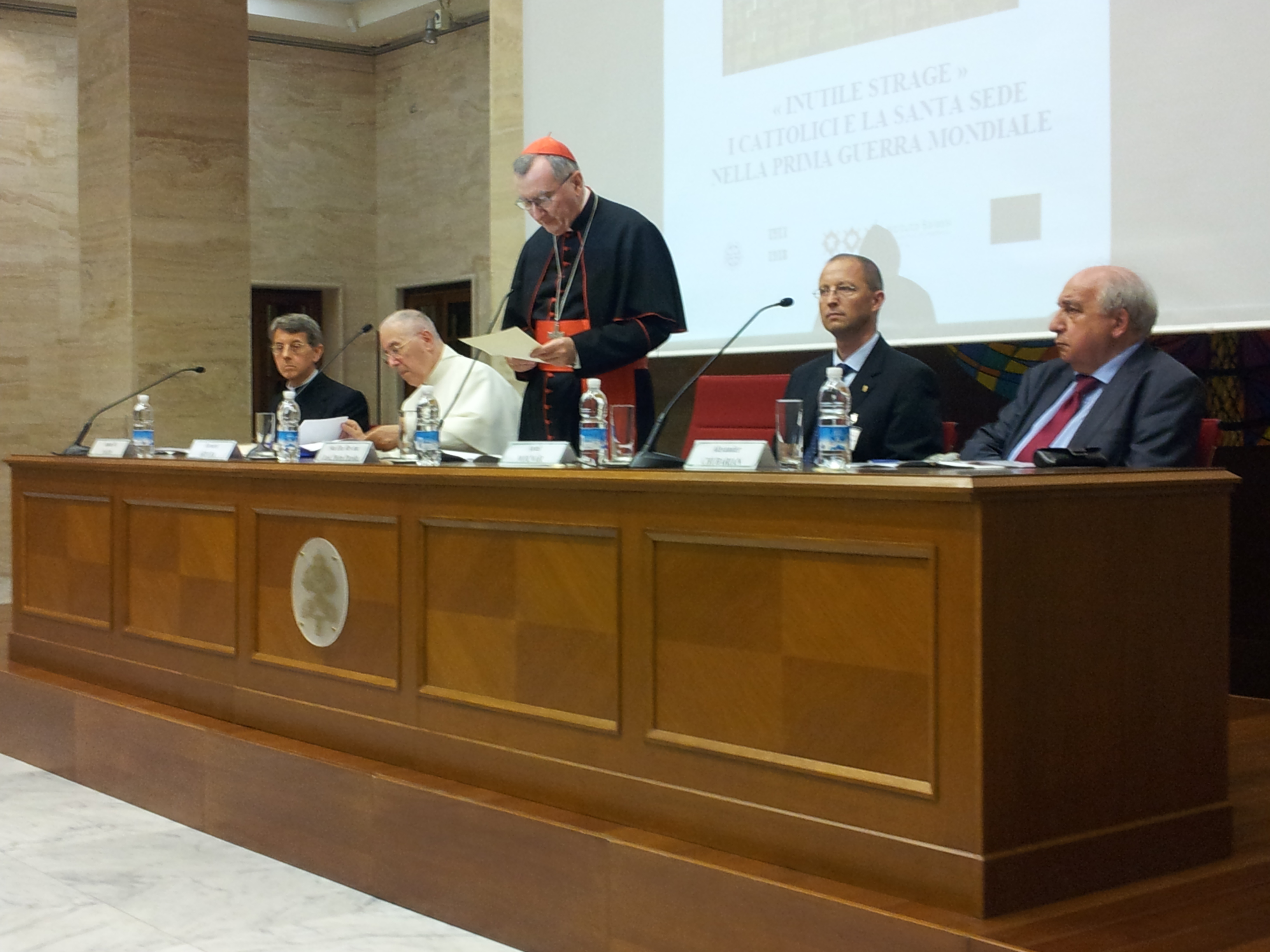 Konferencia Rómában: a katolikusok és a Szentszék az első világháborúban
