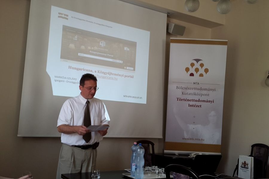  Beszámoló a Hungaricana-adatbázist bemutató digitalizálási konferenciáról