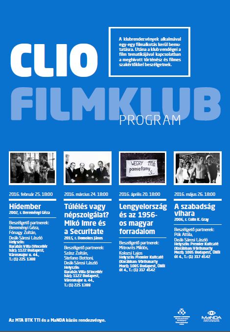 Folytatódik a Clio Filmklub: Túlélés vagy népszolgálat? Mikó Imre és a Securitate