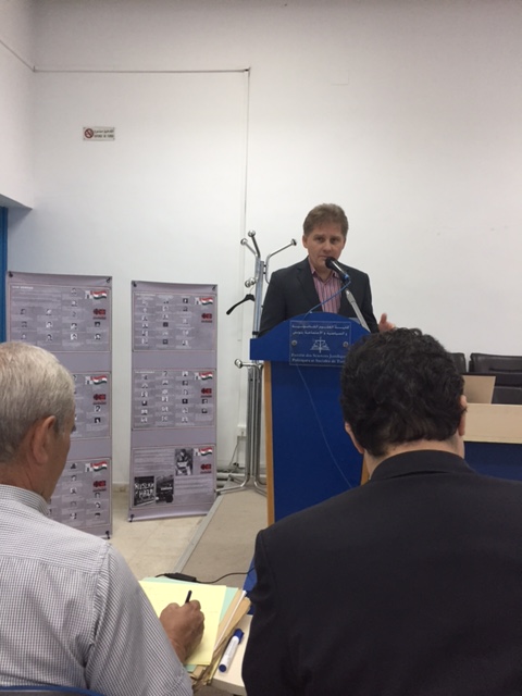 Kecskés D. Gusztáv előadásai Tuniszban