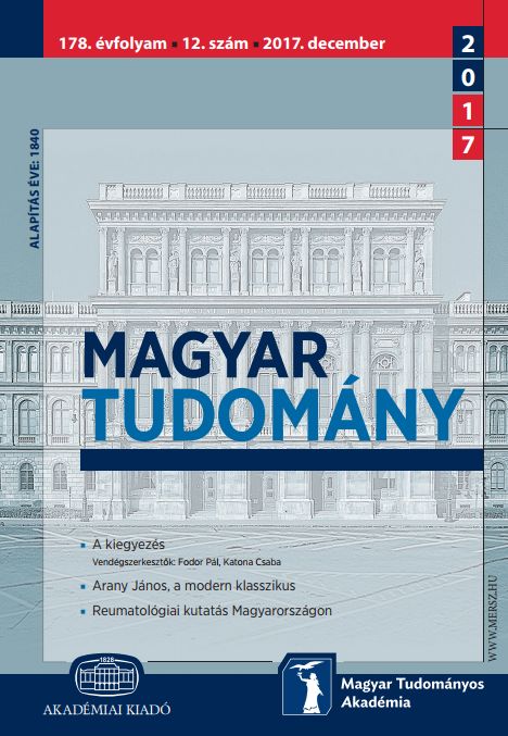 Megjelent a Magyar Tudomány ez évi 12. száma a kiegyezésre emlékező tematikus összeállítással