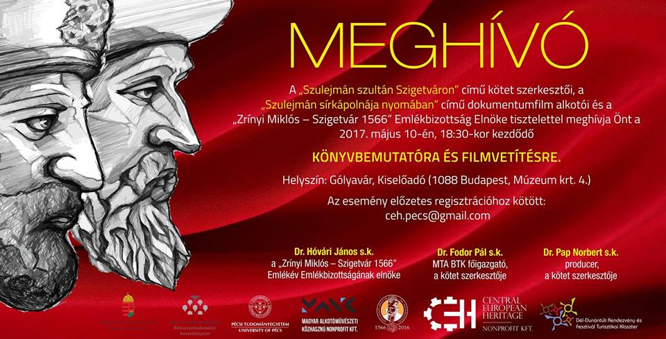 Könyv- és filmbemutató a Gólyavárban a Szigetvár–turbéki kutatás eredményeiről