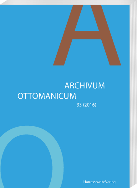Megjelent az Archivum Ottomanicum 34. kötete
