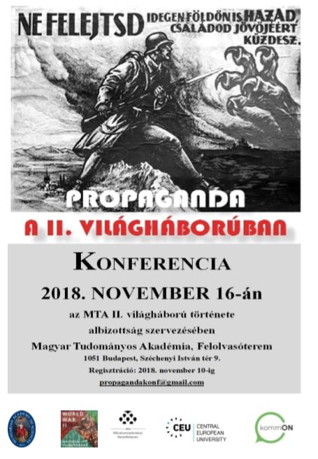Propaganda a II. világháborúban: konferencia az Akadémián